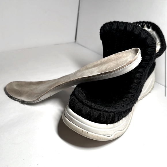 Mou Free People Training Day Suede Chunky Sneaker Moccasin Booties - Picture 9 of 14